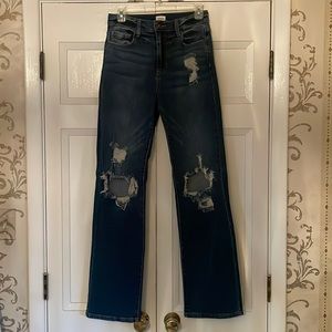 Sneak Peek Distressed Denim